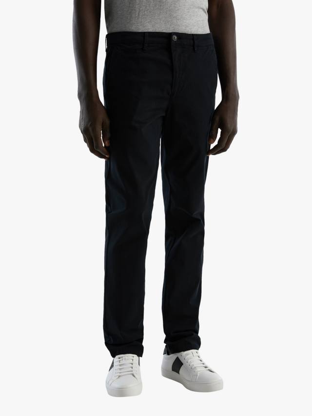 Облегающие брюки-чиносы Benetton, черный
Облегающие брюки-чиносы Benetton, черный