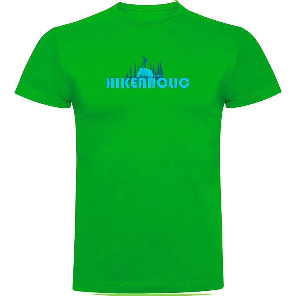 Футболка Kruskis Hikeaholic, зеленый 
Футболка Kruskis Hikeaholic, зеленый