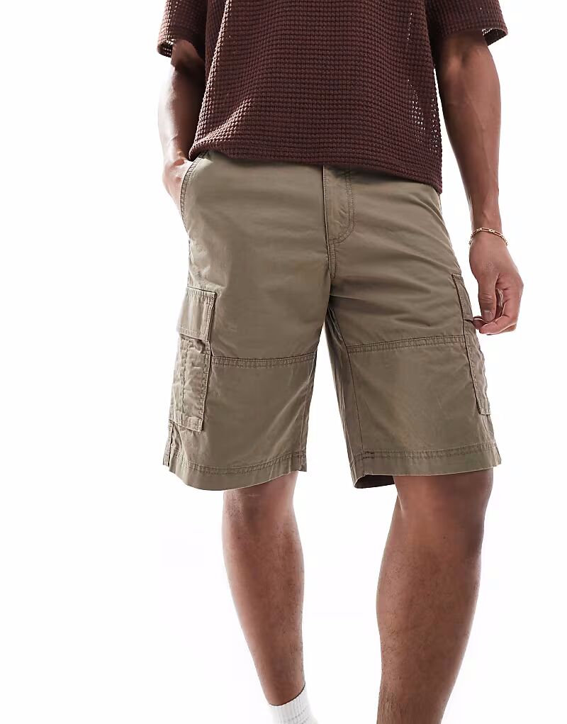 Jack & Jones свободные шорты карго коричневого цвета
Jack & Jones свободные шорты карго коричневого цвета