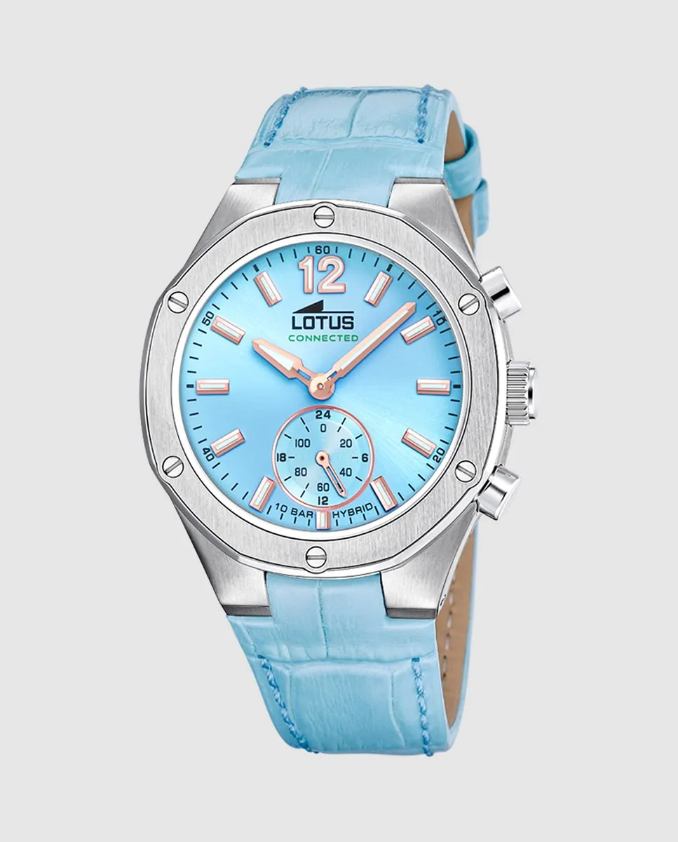 Женские часы Connected 18972/3 из синей кожи LOTUS, синий
Женские часы Connected 18972/3 из синей кожи LOTUS, синий