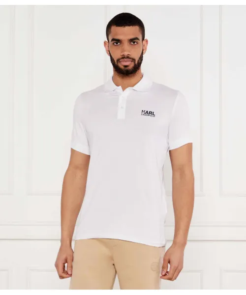 Футболка поло Regular fit Karl Lagerfeld, белый
Футболка поло Regular fit Karl Lagerfeld, белый