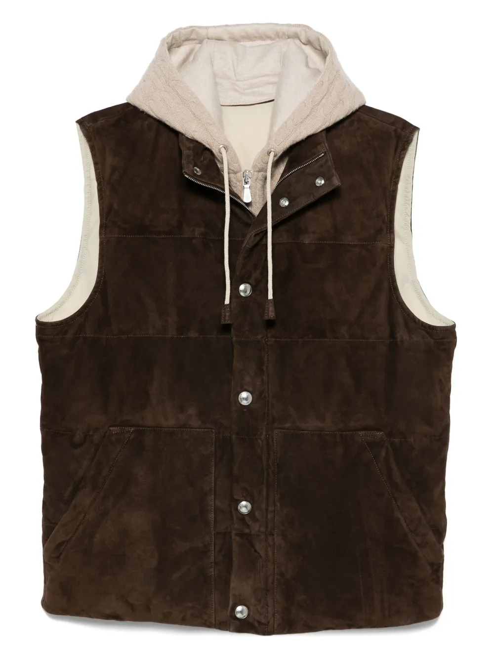 Стеганый жилет Eleventy, коричневый
Стеганый жилет Eleventy, коричневый