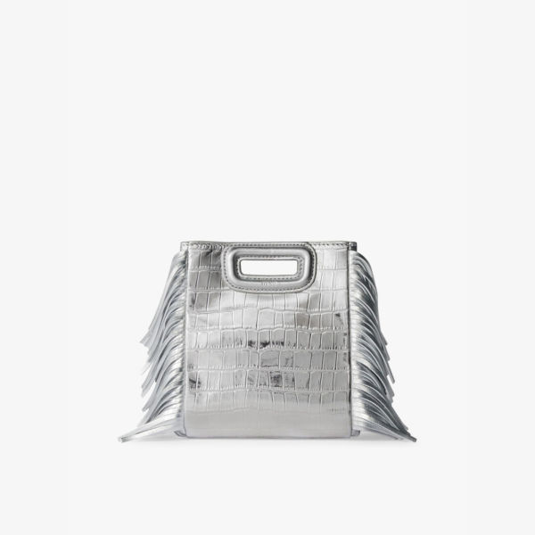 Сумка-кроссбоди Maje M кожаная с металлическим отливом и тиснением под крокодила, мультиколор
Сумка-кроссбоди Maje M кожаная с металлическим отливом и тиснением под крокодила, мультиколор