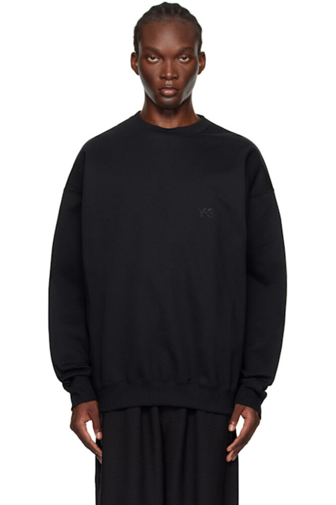 Черная толстовка с логотипом Bonded Y-3
Черная толстовка с логотипом Bonded Y-3
