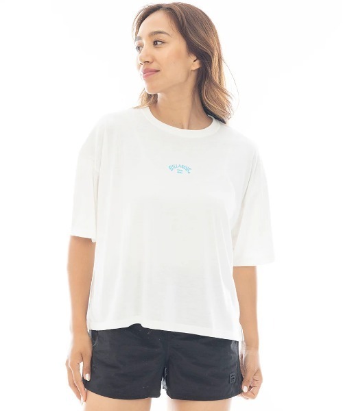 Женская укороченная хлопковая футболка с коротким рукавом и эффектом «раш» BILLABONG, белый
Женская укороченная хлопковая футболка с коротким рукавом и эффектом «раш» BILLABONG, белый