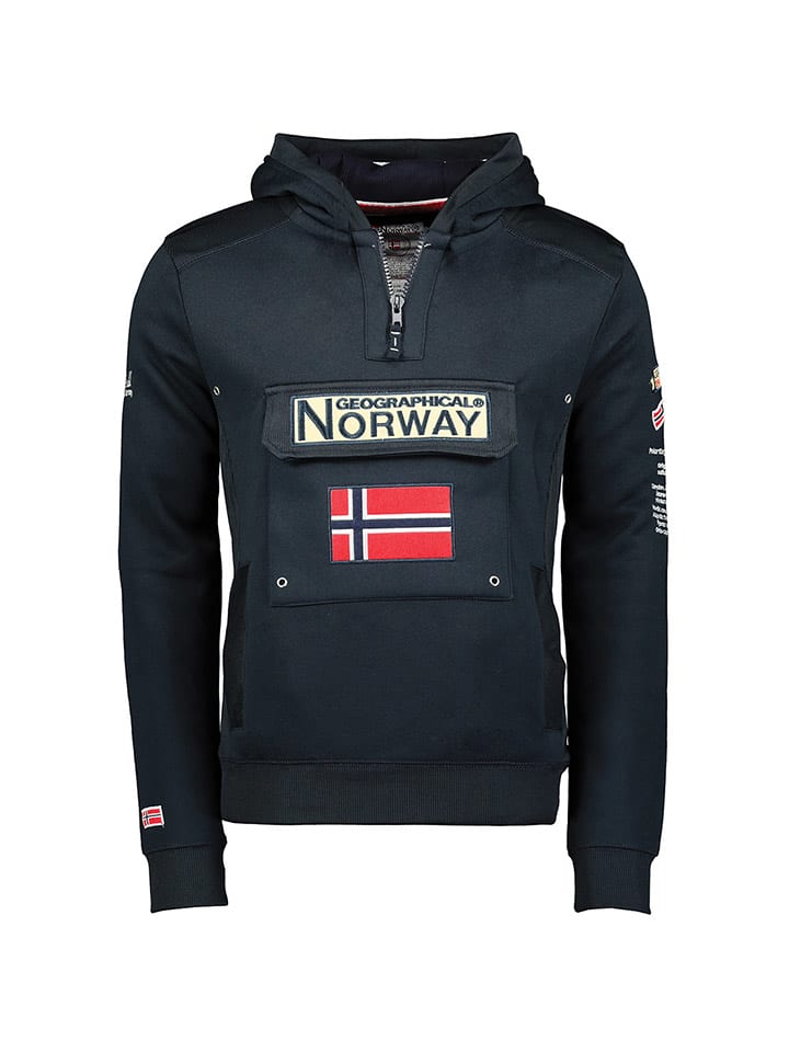 Толстовка "Gymclass" темно-синего цвета Geographical Norway
Толстовка "Gymclass" темно-синего цвета Geographical Norway