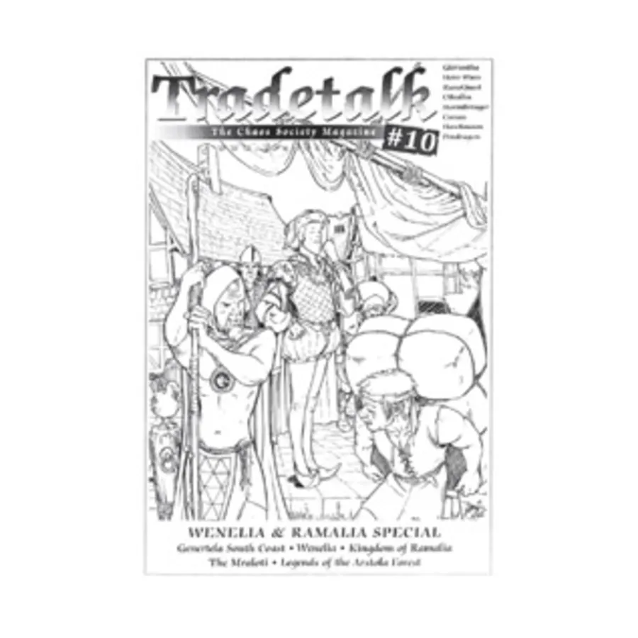 Журнал #10 "Wenelia & Ramalia Special", TradeTalk Magazine (RuneQuest)
Журнал #10 "Wenelia & Ramalia Special", TradeTalk Magazine (RuneQuest)