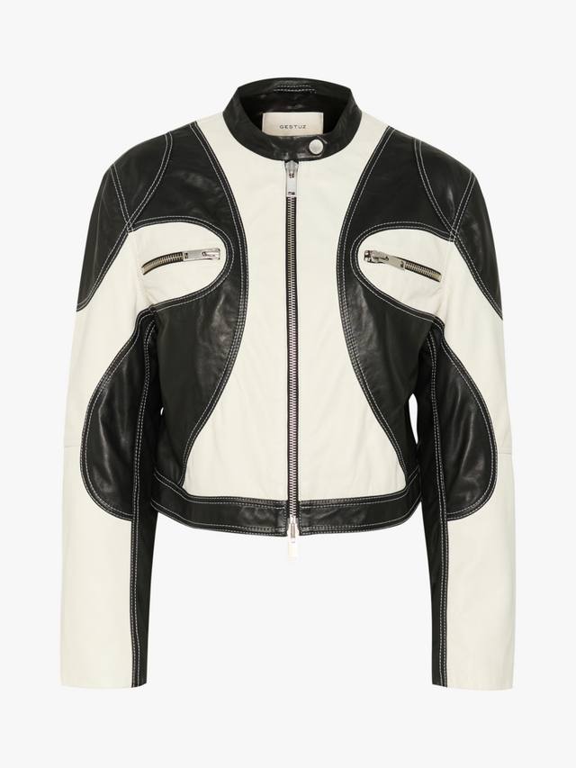 Байкерская куртка birka color block из натуральной кожи Gestuz, черный/разноцветный
Байкерская куртка birka color block из натуральной кожи Gestuz, черный/разноцветный