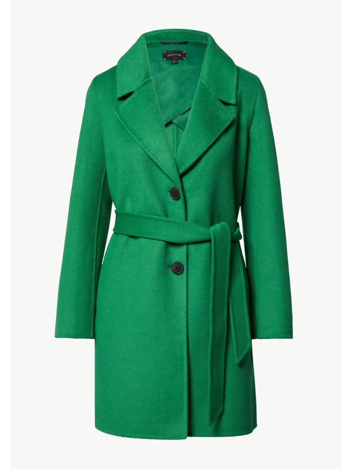 Пальто для улицы в цвете 7615_изумруд comma
Пальто для улицы в цвете 7615_изумруд comma