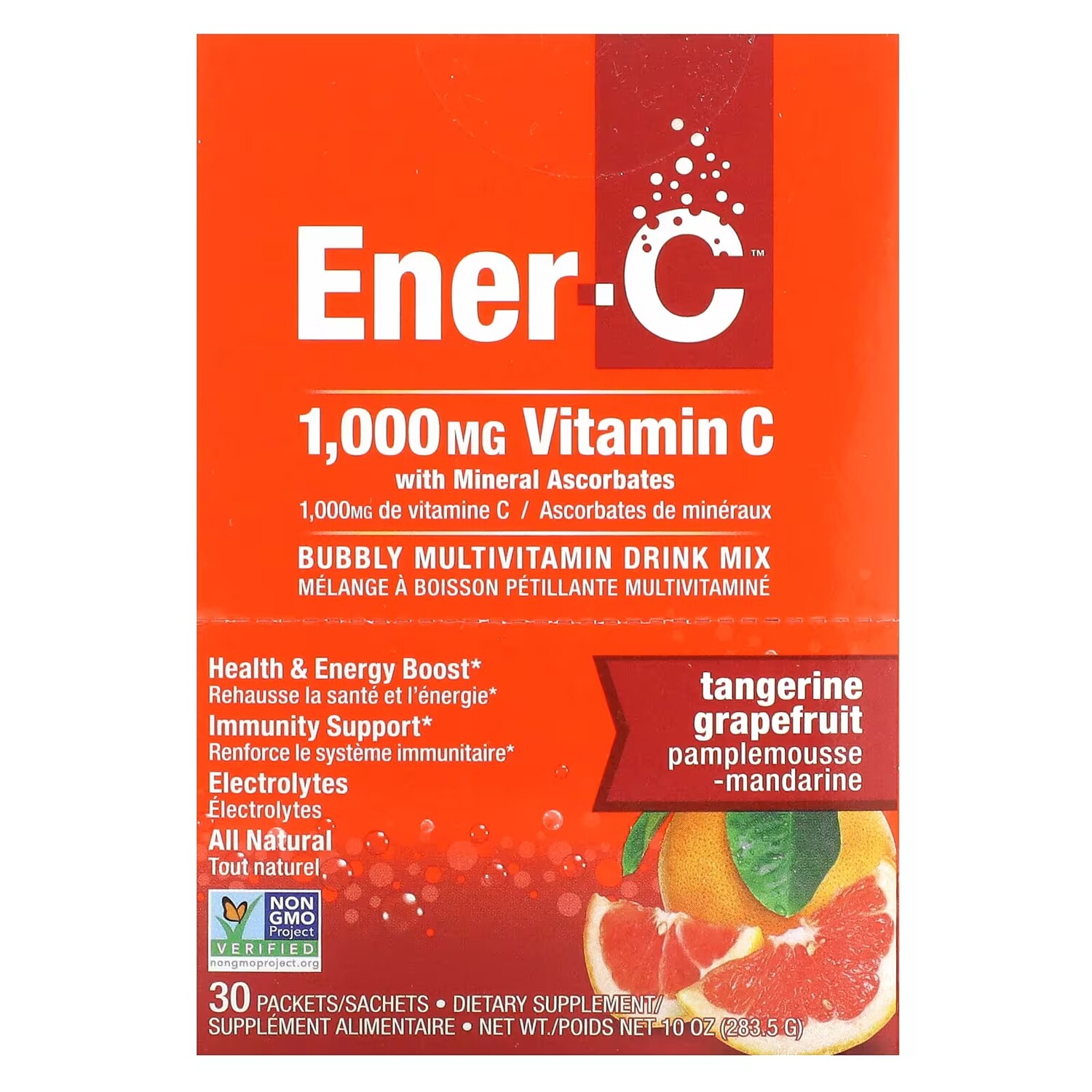 Витамин C Ener-C Bubble Multivitamin Drink Mix Мандарин Грейпфрут 1000 мг, 30 пакетов
Витамин C Ener-C Bubble Multivitamin Drink Mix Мандарин Грейпфрут 1000 мг, 30 пакетов