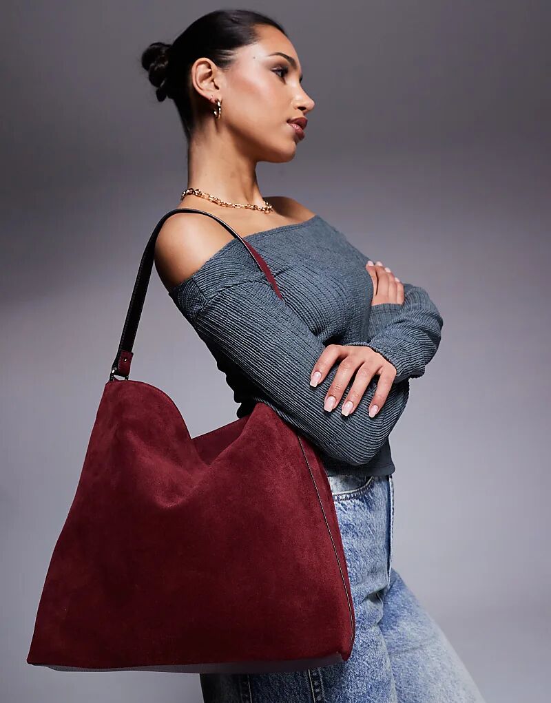 Замшевая сумка-тоут бордового цвета ASOS DESIGN, Красный, Замшевая сумка-тоут бордового цвета ASOS DESIGN
Замшевая сумка-тоут бордового цвета ASOS DESIGN, Красный, Замшевая сумка-тоут бордового цвета ASOS DESIGN