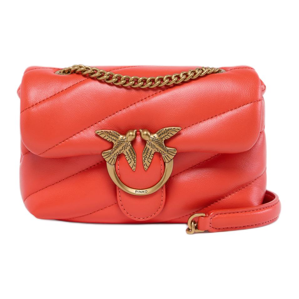 PINKO Оранжевая женская сумка-кроссбоди из овчины
PINKO Оранжевая женская сумка-кроссбоди из овчины