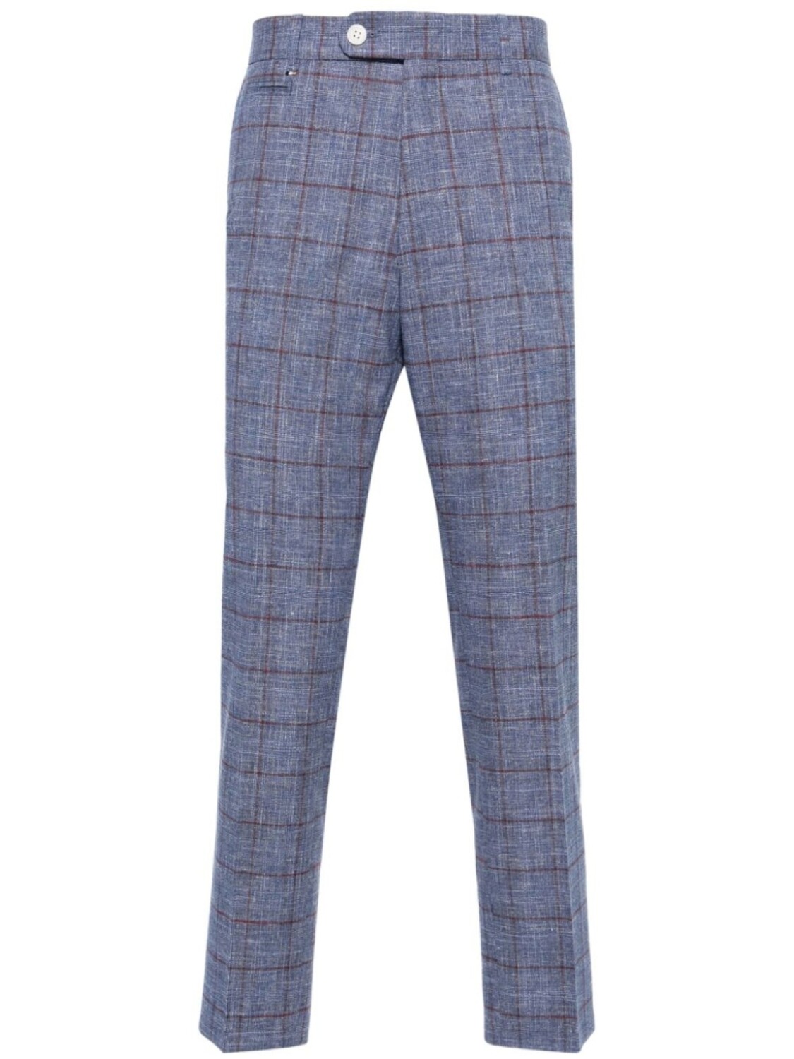 BOSS клетчатые брюки строгого кроя, синий
BOSS клетчатые брюки строгого кроя, синий