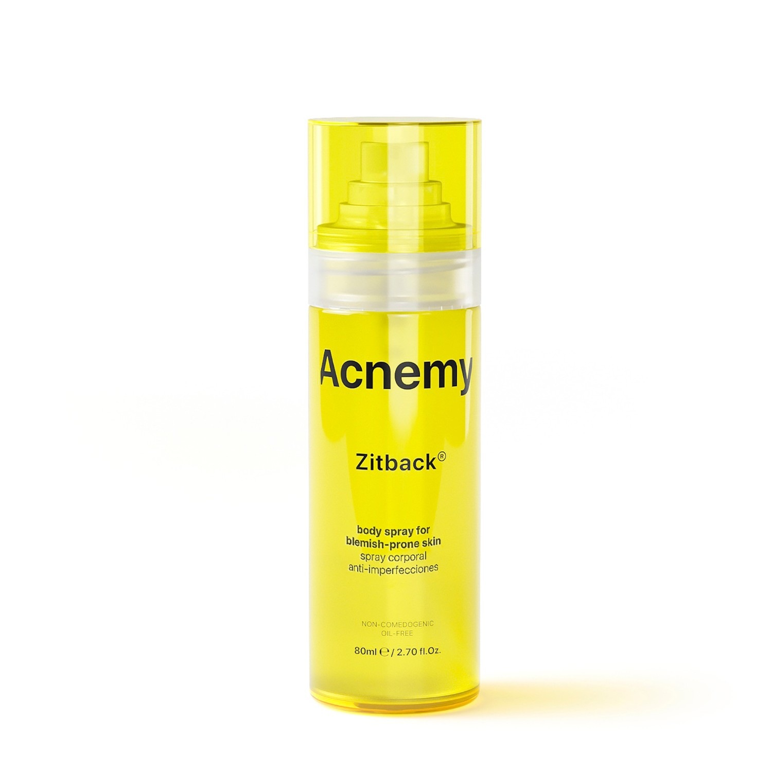 Спрей для тела zitback Acnemy, объем 80 мл
Спрей для тела zitback Acnemy, объем 80 мл
