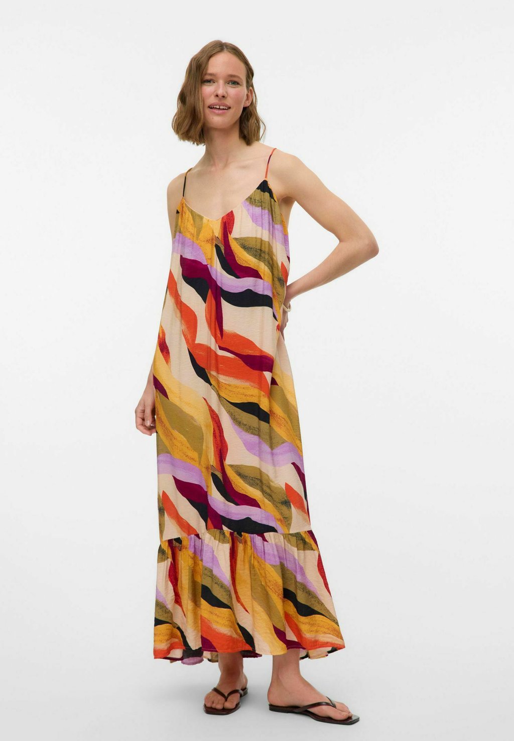 Платье макси VMTILLY LANGES Vero Moda, кремовый
Платье макси VMTILLY LANGES Vero Moda, кремовый