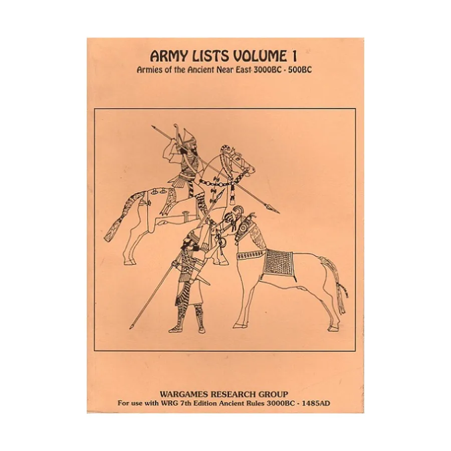 Армейские списки Vol. 1 - Армии Древнего Ближнего Востока, Historical Miniature Rules - Army Lists (Wargames Research Group)
Армейские списки Vol. 1 - Армии Древнего Ближнего Востока, Historical Miniature Rules - Army Lists (Wargames Research Group)