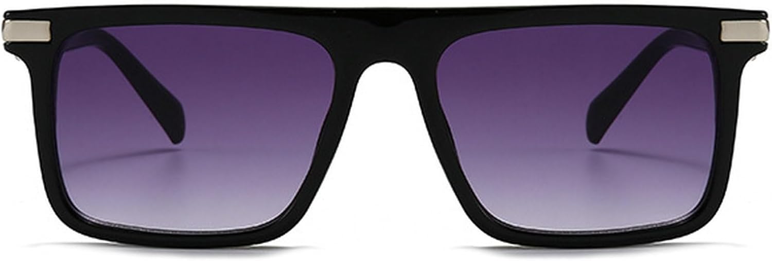 Квадратные солнцезащитные очки для женщин, модные очки-пилот, женские солнцезащитные очки с защитой от УФ-излучения, легкие, с плоской верхней частью, в стиле ретро mincl, Black Gray
Квадратные солнцезащитные очки для женщин, модные очки-пилот, женские солнцезащитные очки с защитой от УФ-излучения, легкие, с плоской верхней частью, в стиле ретро mincl, Black Gray