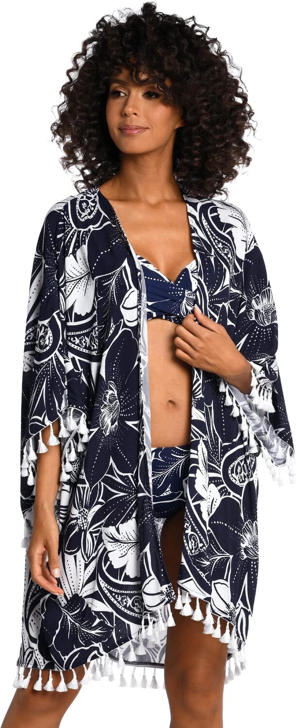 Купальник La Blanca At The Playa Open Front Kimono, цвет Indigo
Купальник La Blanca At The Playa Open Front Kimono, цвет Indigo