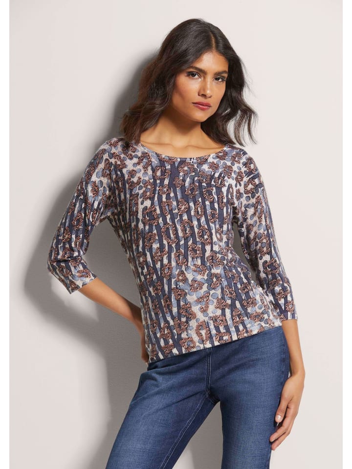 MADELEINE Свитер с уникальным принтом в бело-кремовом/многоцветном/коньячном цвете
MADELEINE Свитер с уникальным принтом в бело-кремовом/многоцветном/коньячном цвете