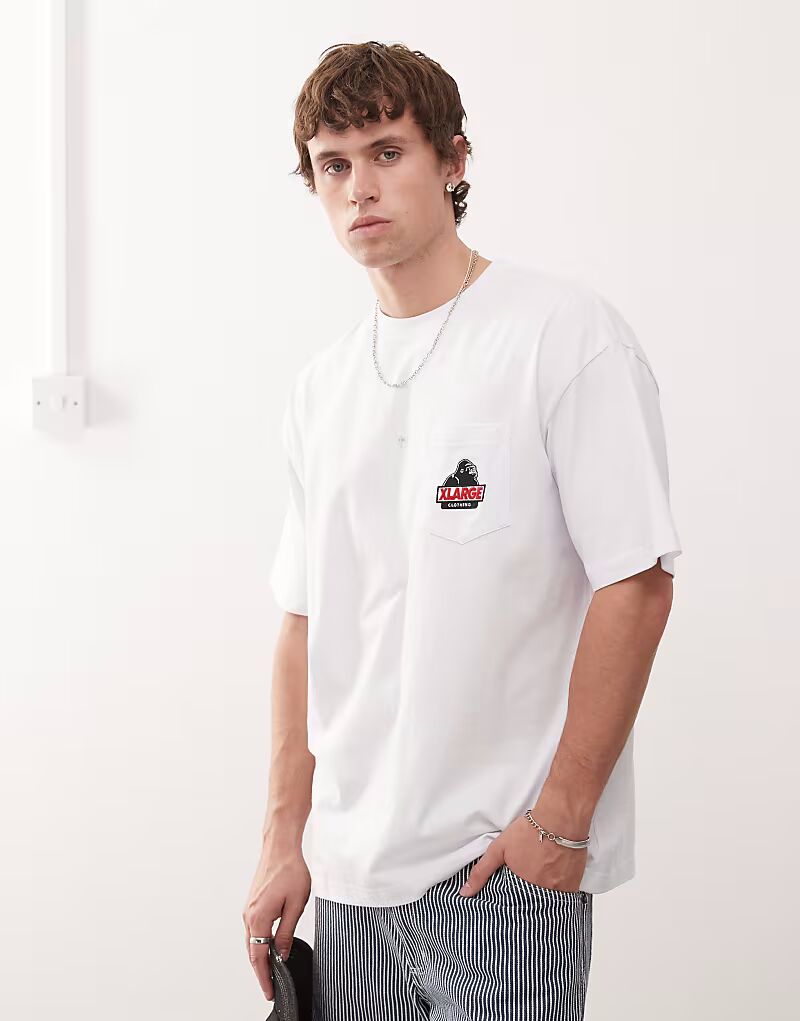 Футболка с карманом XLARGE и логотипом OG белого цвета
Футболка с карманом XLARGE и логотипом OG белого цвета