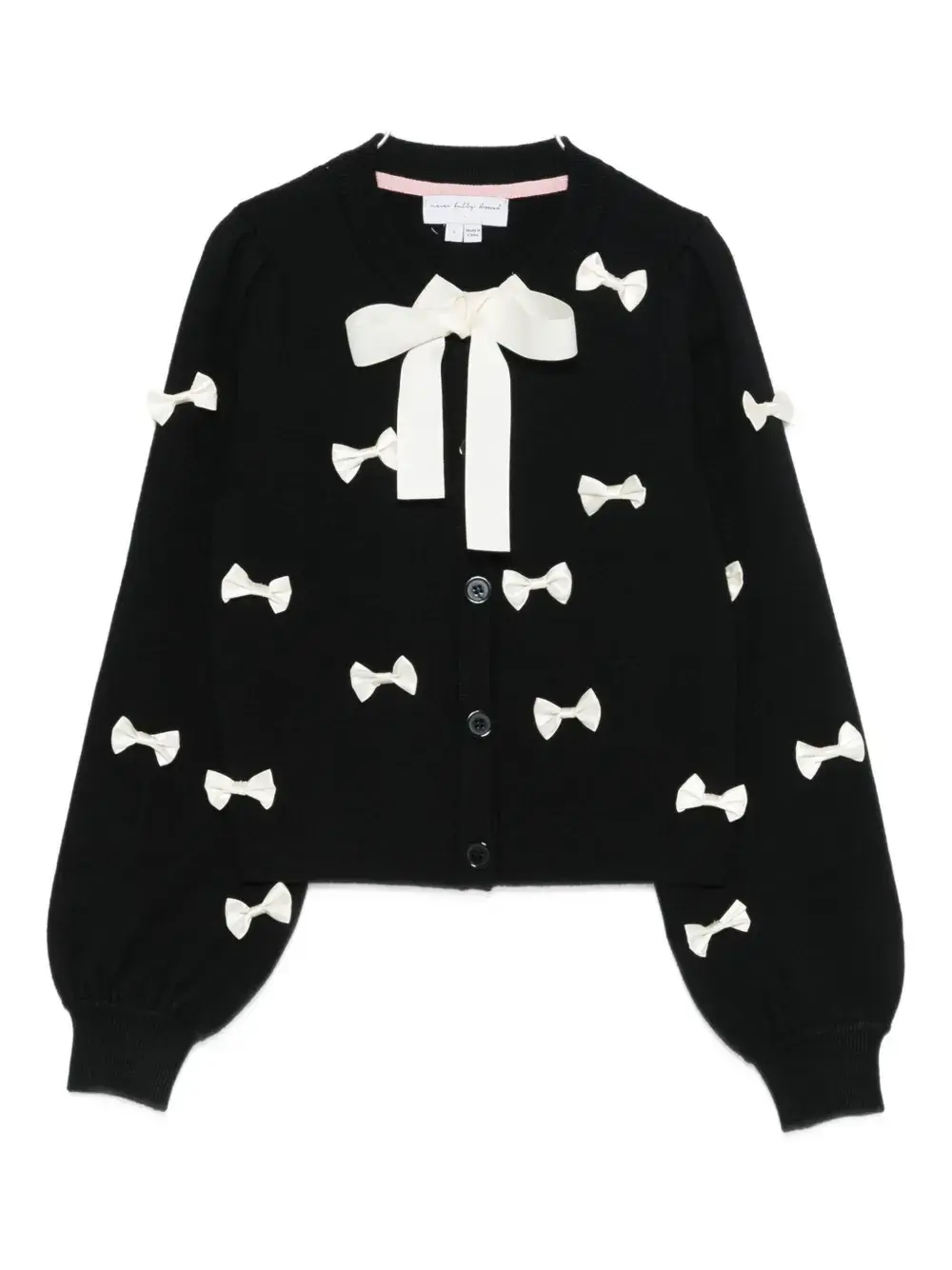 Кардиган Sophie с бантом Never Fully Dressed, черный
Кардиган Sophie с бантом Never Fully Dressed, черный