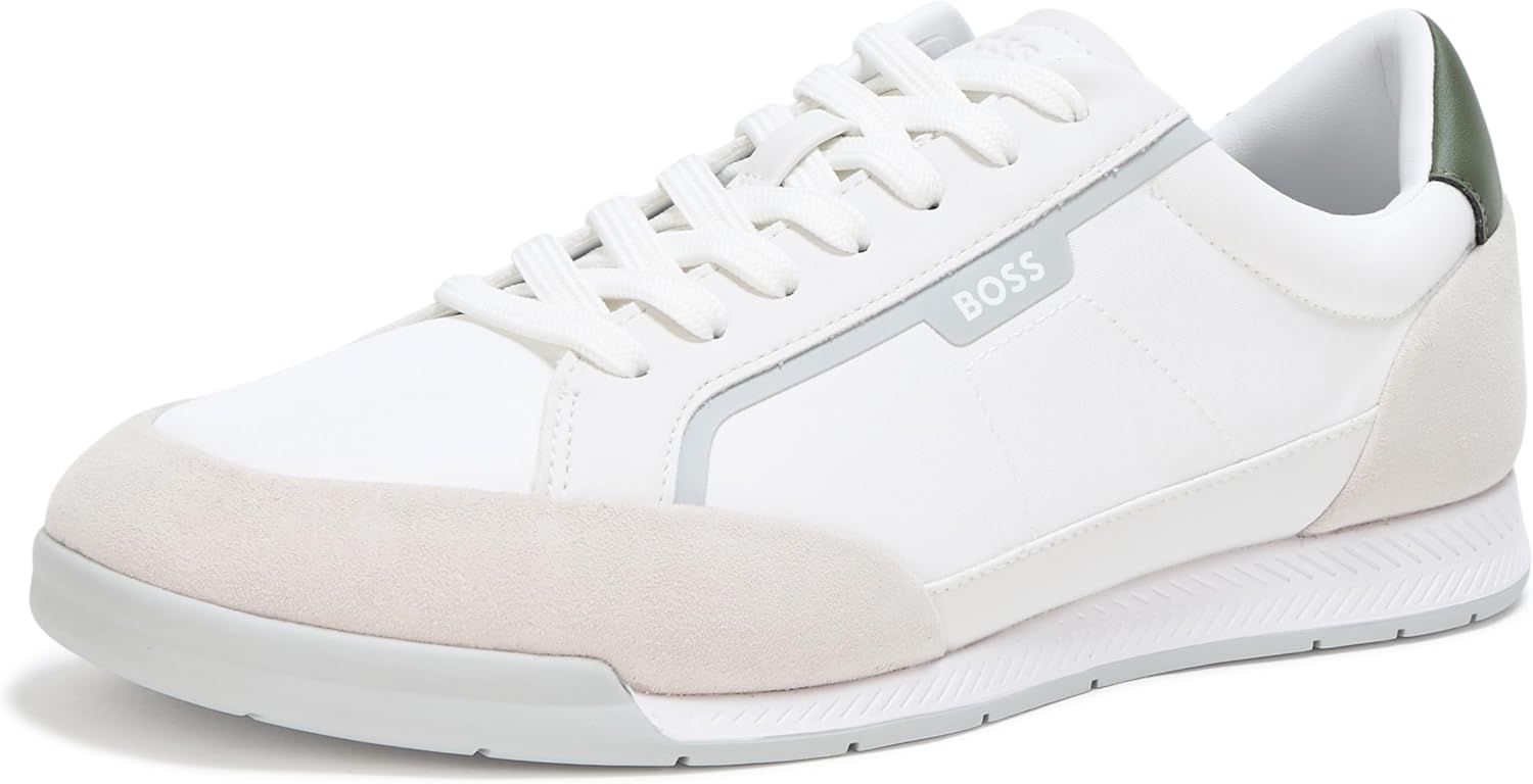 BOSS Мужские кроссовки Nitan Low Profile, Natural Cream
BOSS Мужские кроссовки Nitan Low Profile, Natural Cream