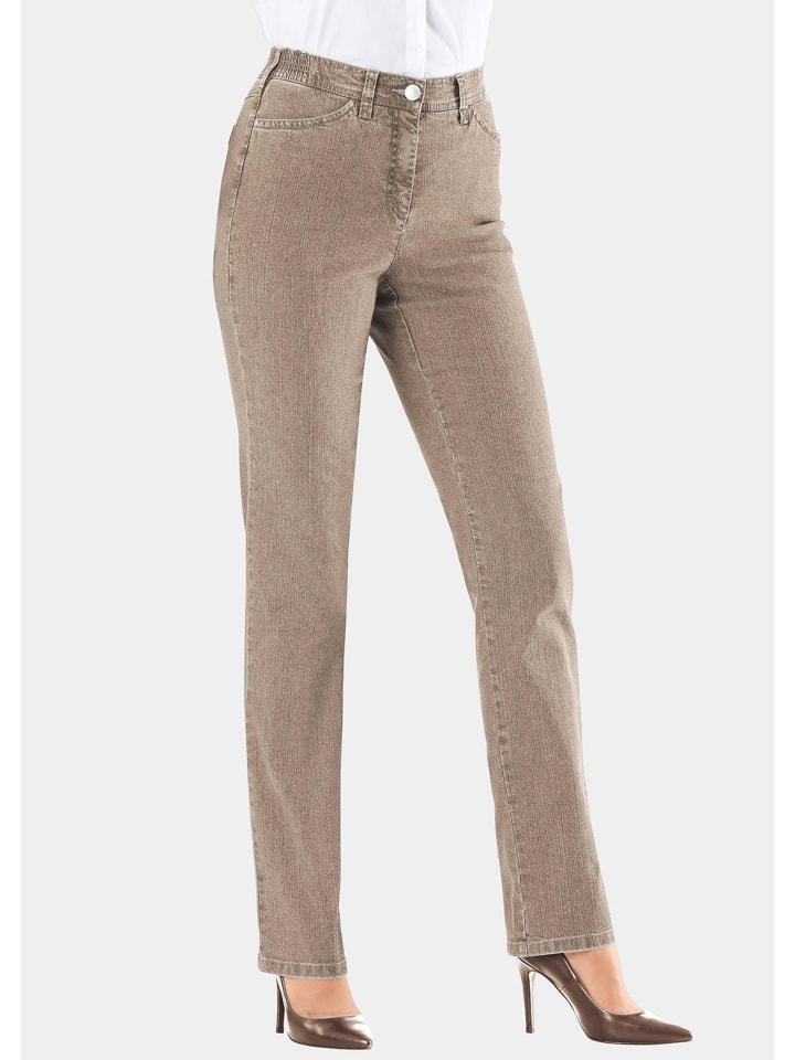 Джинсы GOLDNER, бежевый 
Джинсы GOLDNER, бежевый