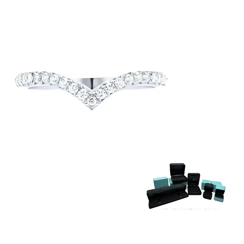 Платиновое кольцо для женщин TIFFANY & CO.
Платиновое кольцо для женщин TIFFANY & CO.