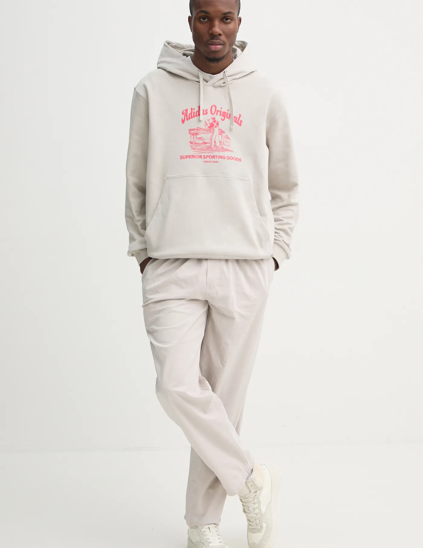 Брюки Wabash из хлопка adidas Originals, бежевый
Брюки Wabash из хлопка adidas Originals, бежевый