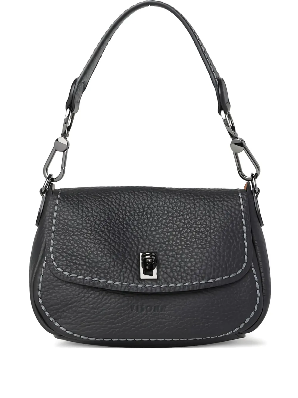 Кожаная сумка на плечо Visona`, черный
Кожаная сумка на плечо Visona`, черный
