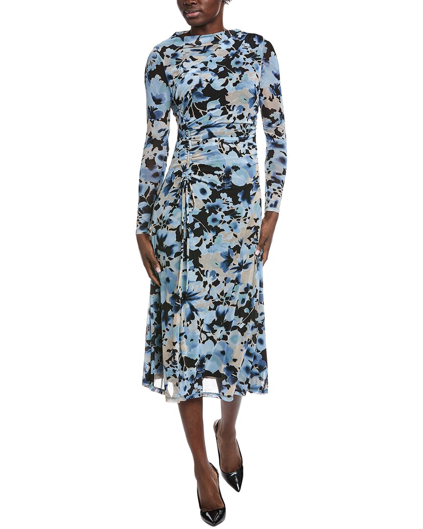 Платье миди из сетки со сборками Anne Klein, синий
Платье миди из сетки со сборками Anne Klein, синий