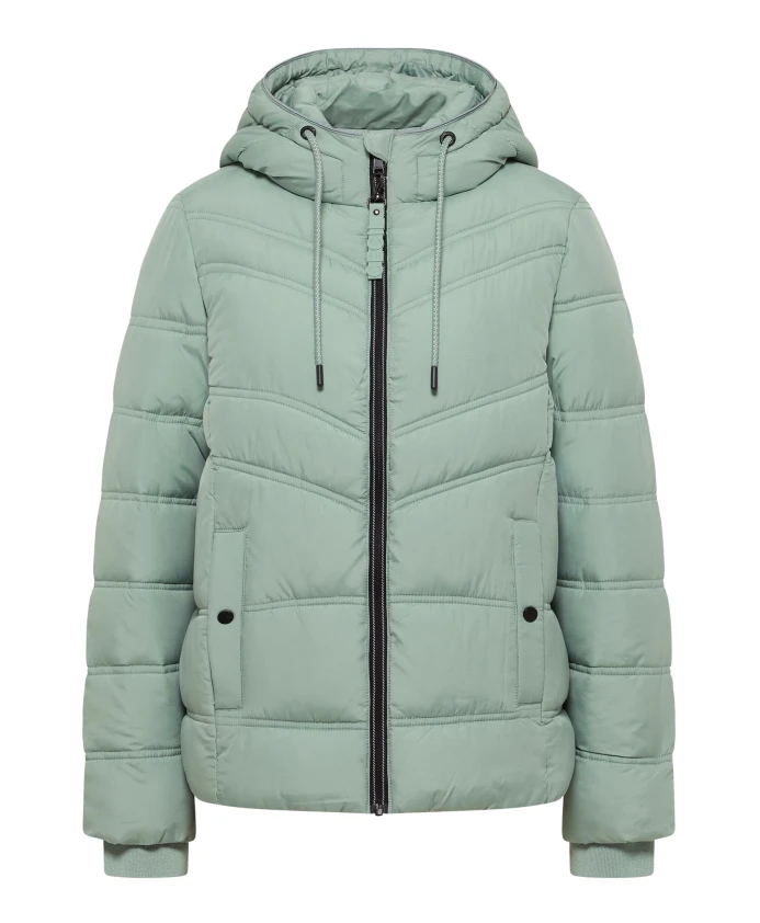 Стеганая куртка с капюшоном Cecil, зеленый
Стеганая куртка с капюшоном Cecil, зеленый