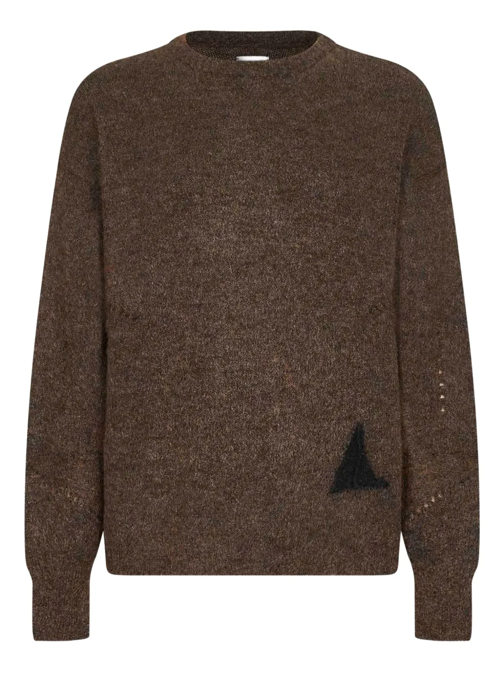 Свитер с круглым вырезом ROA, коричневый
Свитер с круглым вырезом ROA, коричневый