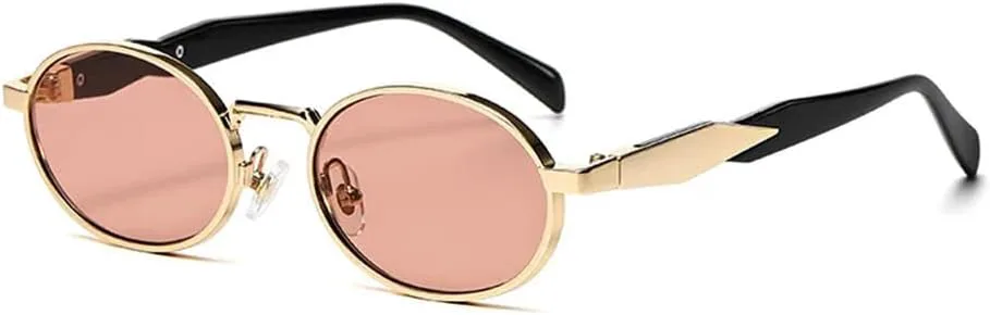 Солнцезащитные очки UV400 с металлической оправой в овальном стиле панк для женщин и мужчин, для бега и занятий спортом на открытом воздухе UYPTK, Gold Red
Солнцезащитные очки UV400 с металлической оправой в овальном стиле панк для женщин и мужчин, для бега и занятий спортом на открытом воздухе UYPTK, Gold Red