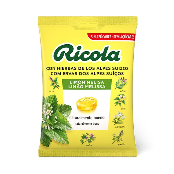 Мешочек карамели Sabor Limón Melisa Ricola, 70 g
Мешочек карамели Sabor Limón Melisa Ricola, 70 g