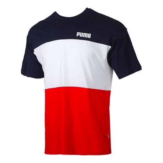 Футболка contrasting colors logo knit breathable short sleeve 'navy white red' Puma, синий
Футболка contrasting colors logo knit breathable short sleeve 'navy white red' Puma, синий