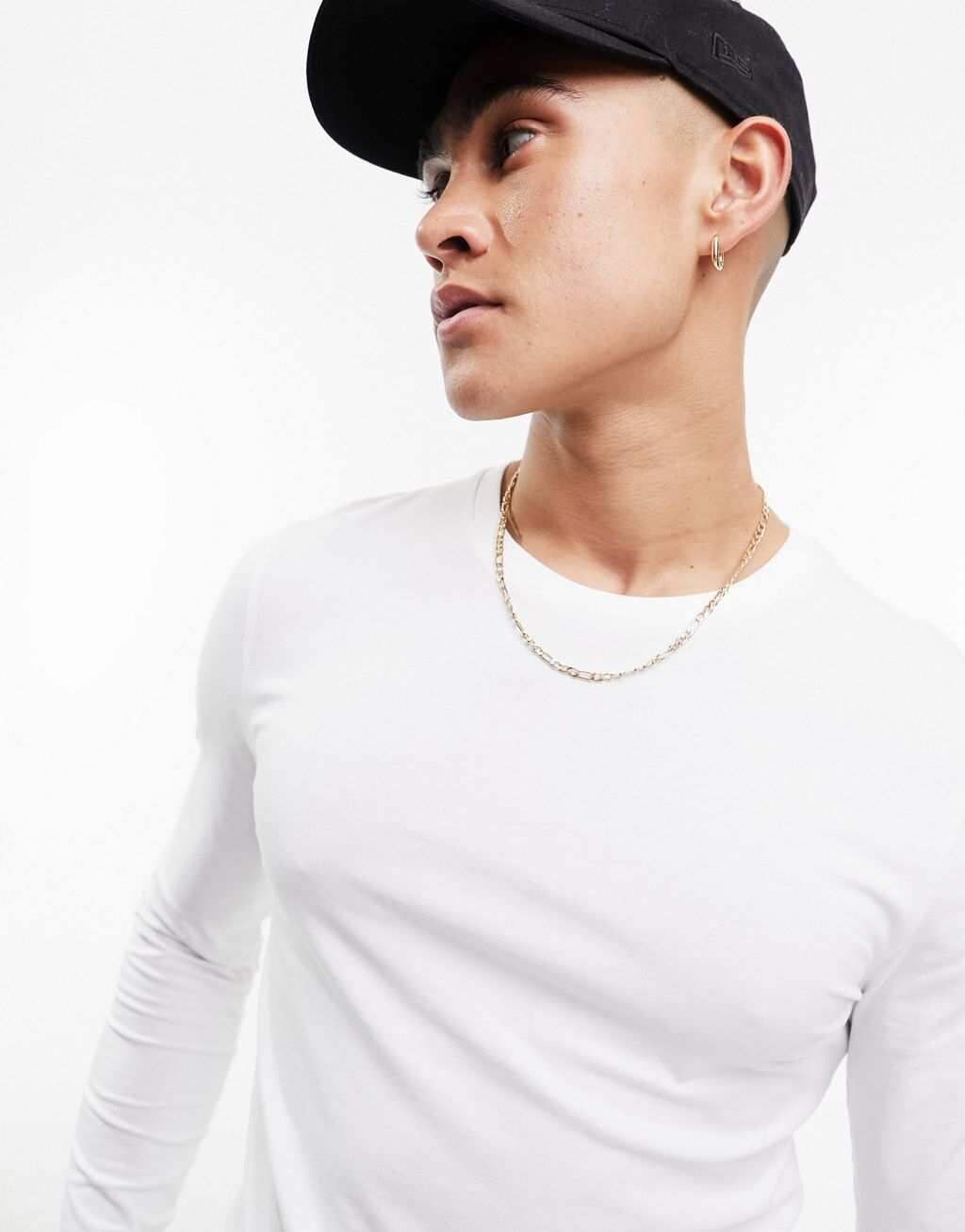 Белая футболка с длинными рукавами и круглым вырезом ASOS DESIGN, Белый, Белая футболка с длинными рукавами и круглым вырезом ASOS DESIGN
Белая футболка с длинными рукавами и круглым вырезом ASOS DESIGN, Белый, Белая футболка с длинными рукавами и круглым вырезом ASOS DESIGN