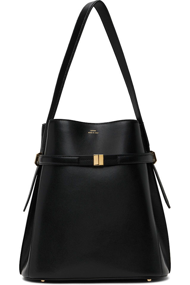 Кожаная поясная сумка-ведро Toteme, черный
Кожаная поясная сумка-ведро Toteme, черный