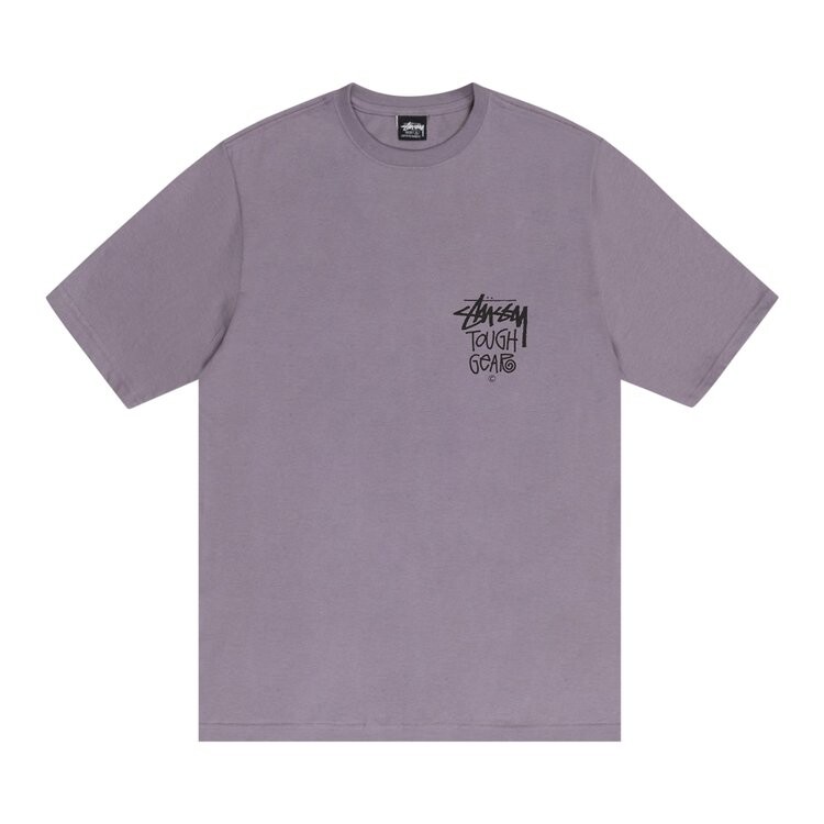 Футболка Stussy Tough Gear Tee, фиолетовый 
Футболка Stussy Tough Gear Tee, фиолетовый