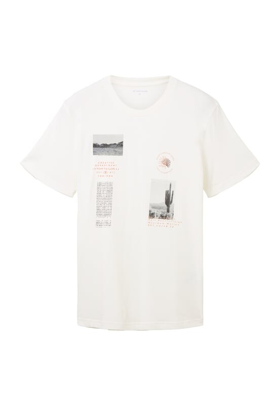 Футболка Tom Tailor, белый
Футболка Tom Tailor, белый