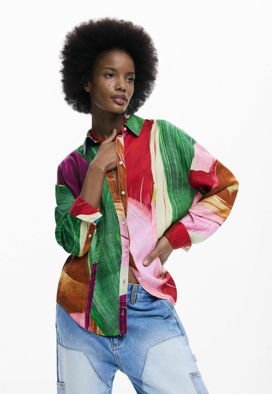 Блуза Desigual Button-down blouse, Green
Блуза Desigual Button-down blouse, Green