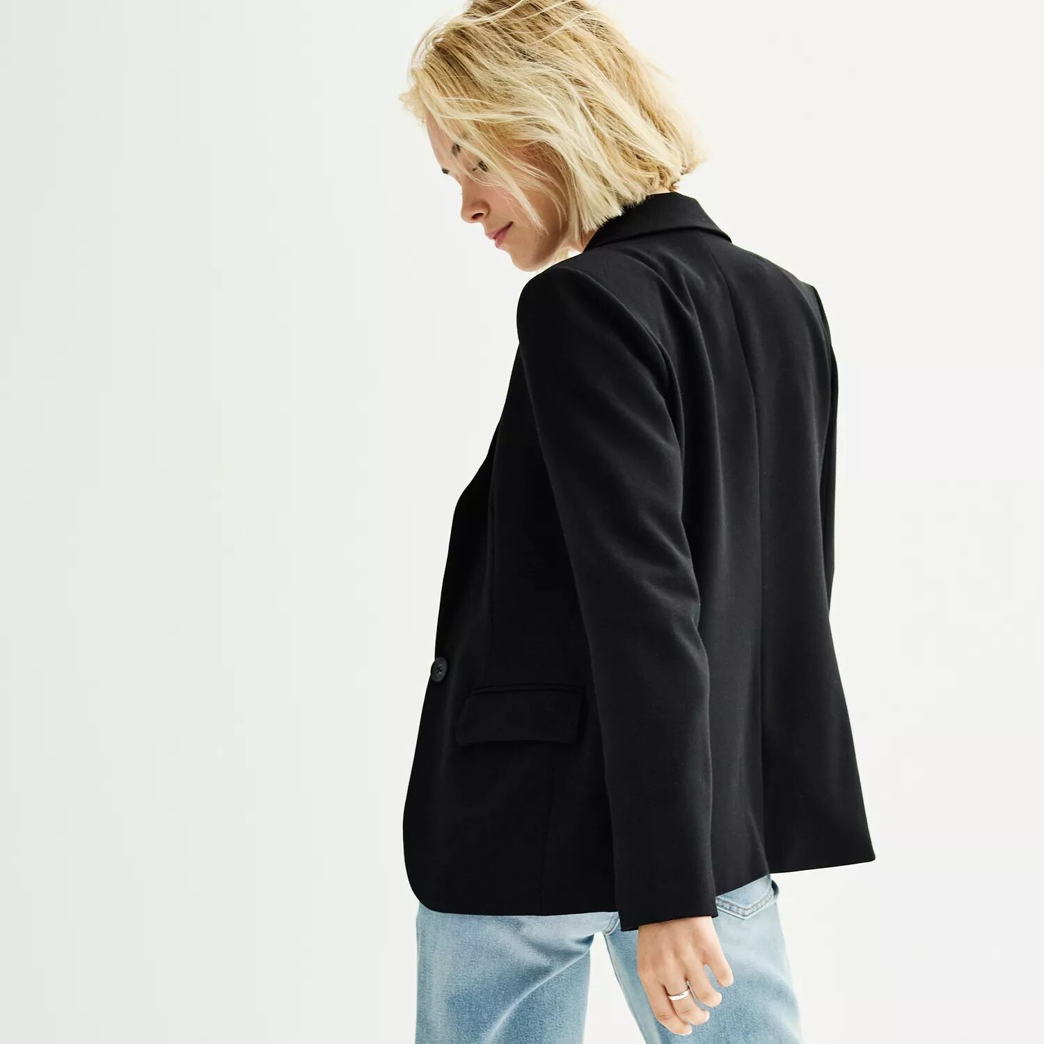 Блейзер на одной пуговице SO для юниоров SO, черный
Блейзер на одной пуговице SO для юниоров SO, черный