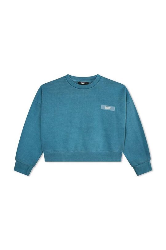 Детская толстовка из тонкого хлопка DKNY, зеленый
Детская толстовка из тонкого хлопка DKNY, зеленый