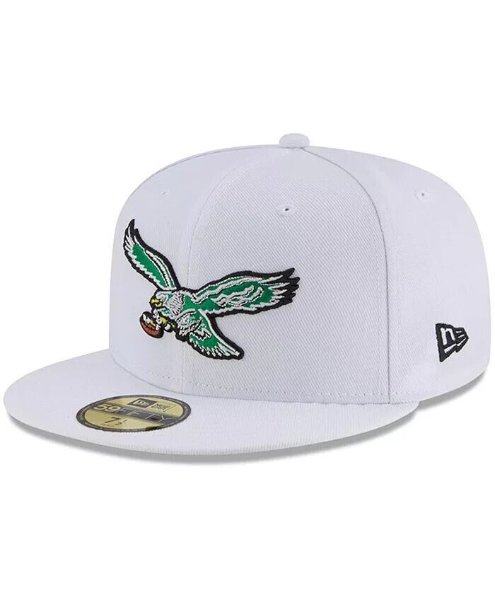 Мужская белая приталенная шляпа Philadelphia Eagles Throwback Logo Omaha 59FIFTY New Era, белый
Мужская белая приталенная шляпа Philadelphia Eagles Throwback Logo Omaha 59FIFTY New Era, белый