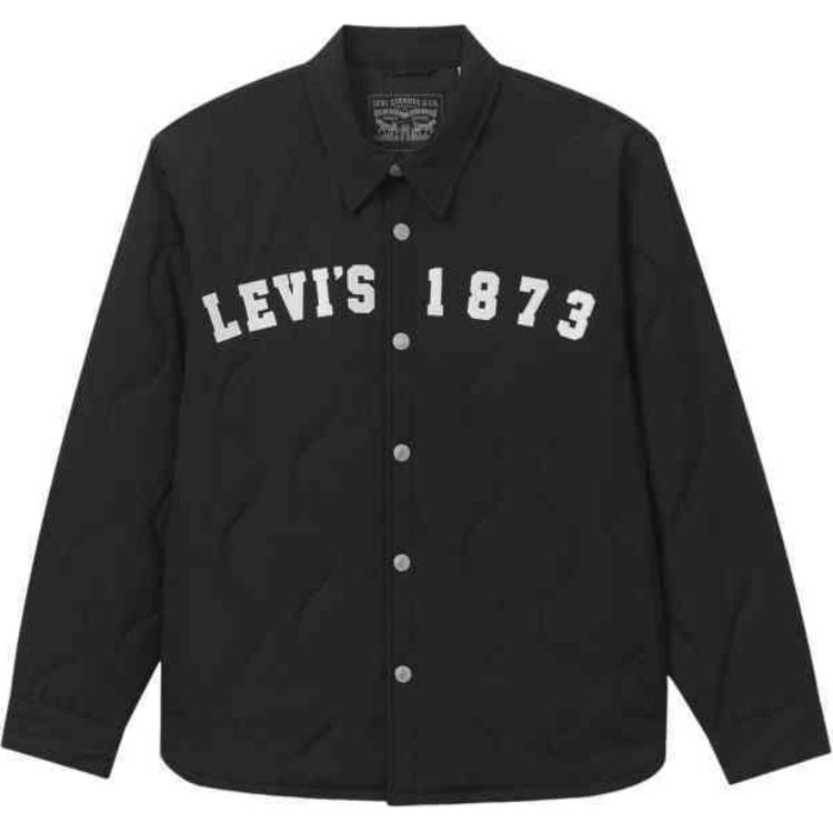 Levis Куртка-пуховик унисекс черная, Black
Levis Куртка-пуховик унисекс черная, Black