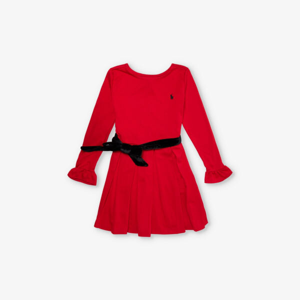 Платье для девочек из эластичной ткани с вышитым логотипом в складку Polo Ralph Lauren, бежевый
Платье для девочек из эластичной ткани с вышитым логотипом в складку Polo Ralph Lauren, бежевый