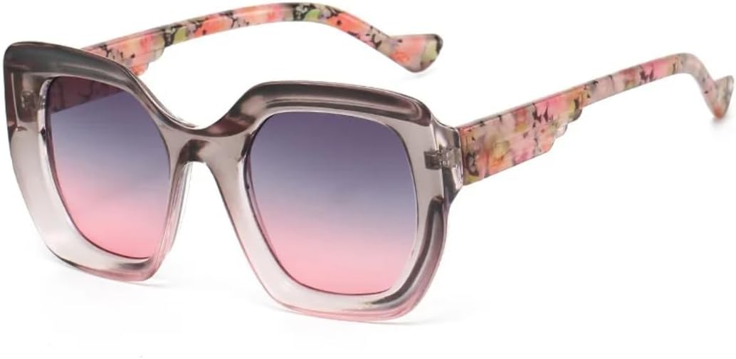 Ретро солнцезащитные очки с градиентным рисунком под черепаховую панцирь для женщин, роскошная оправа, модные солнцезащитные очки для мужчин с защитой от УФ-излучения UV400 SZVVBKK, Grey Pink
Ретро солнцезащитные очки с градиентным рисунком под черепаховую панцирь для женщин, роскошная оправа, модные солнцезащитные очки для мужчин с защитой от УФ-излучения UV400 SZVVBKK, Grey Pink