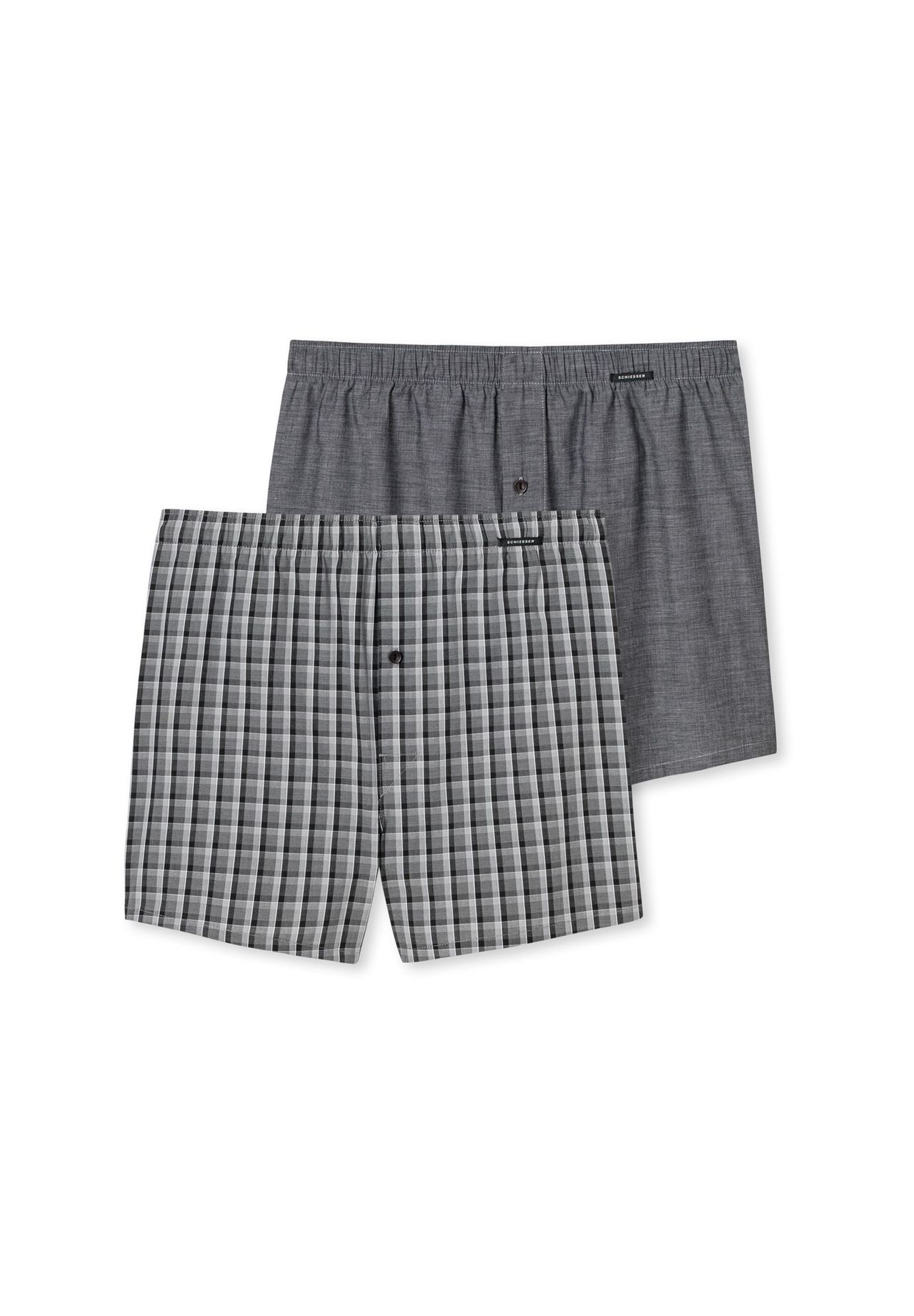 Мужские тканые боксеры, 2 шт, хлопок SCHIESSER, черный
Мужские тканые боксеры, 2 шт, хлопок SCHIESSER, черный
