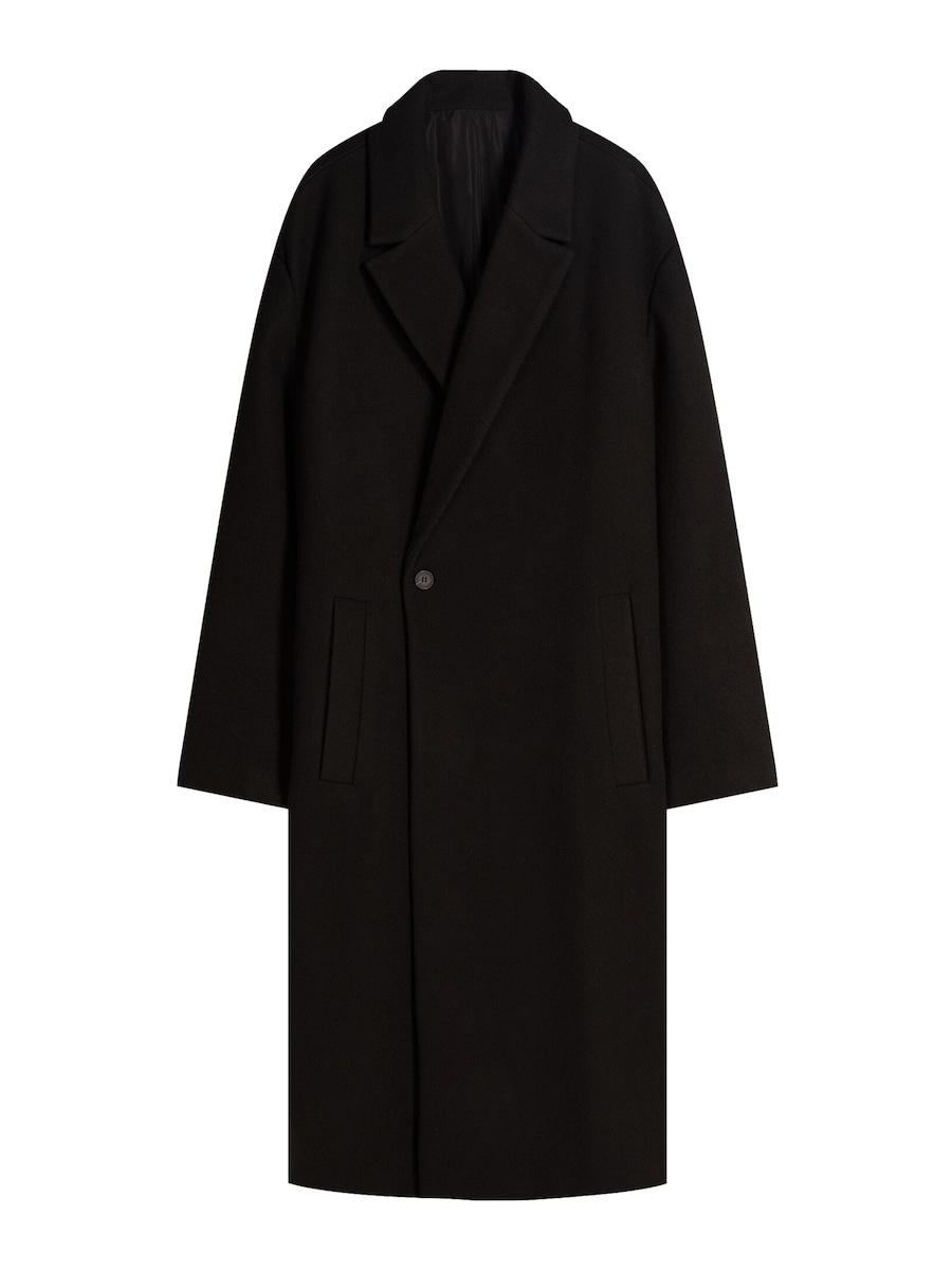 Пальто межсезонное Bershka, черный
Пальто межсезонное Bershka, черный