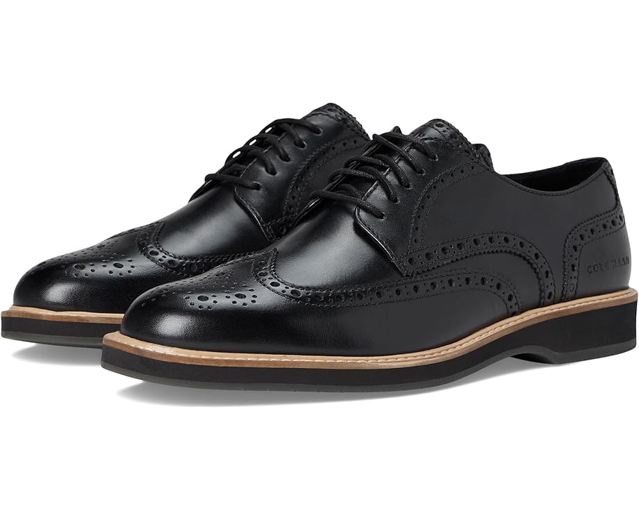 Мужские оксфорды Cole Haan Morse Grand Wingtip, Black/Black/Gray Pinstripe
Мужские оксфорды Cole Haan Morse Grand Wingtip, Black/Black/Gray Pinstripe